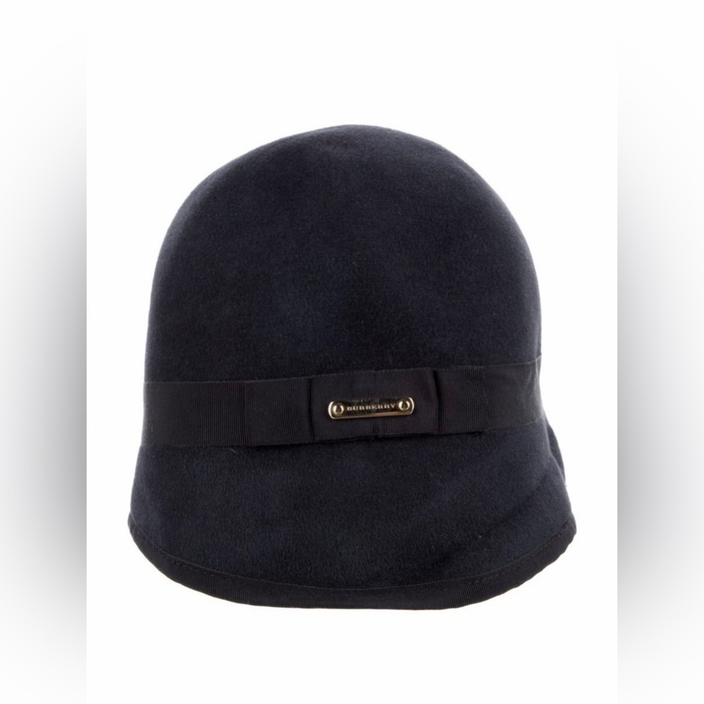 Burberry Solid Bow Bucket Hat - image 1